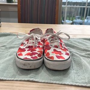 Women’s Vans with Heart design.
